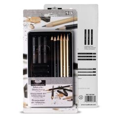 Set skica Royal & Langnickel Essentials Metallic / 13 pjesë
