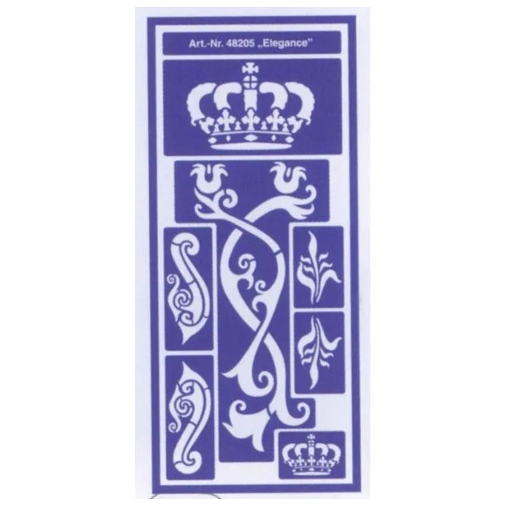 Shabllon vetëngjitës Elegance 12,5 x 28,5 cm