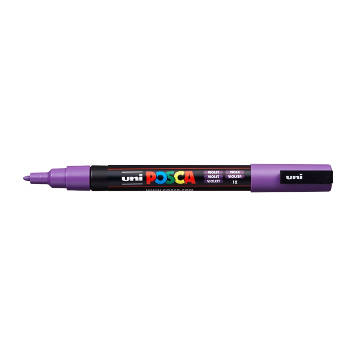 Shenja UNI POSCA PC-3M 0.9 - 1.3 MM | purple (12)
