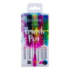 Stilolapsa me bojëra uji ECOLINE BRUSH PEN PRIMARY  | Set 5 copë