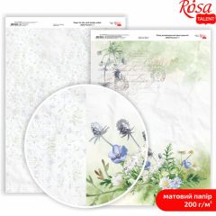 Wild Flowers A4 Scrapbooking Papers | Dizajne të ndryshme