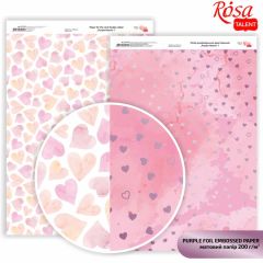 Zemra A4 Scrapbooking Papers | Nuanca të ndryshme